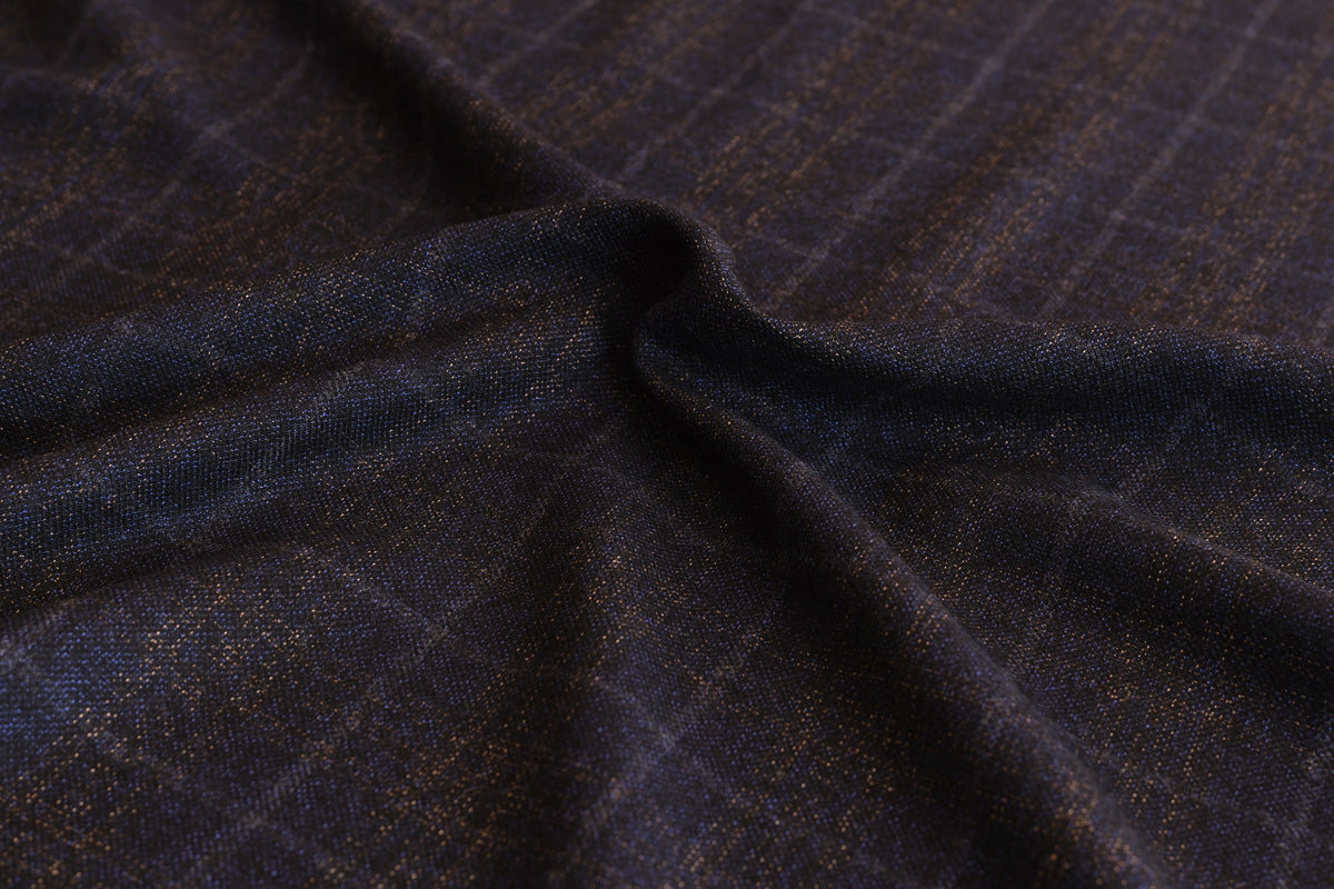 Deadstock Wool Blend Check (per 1/2 M)