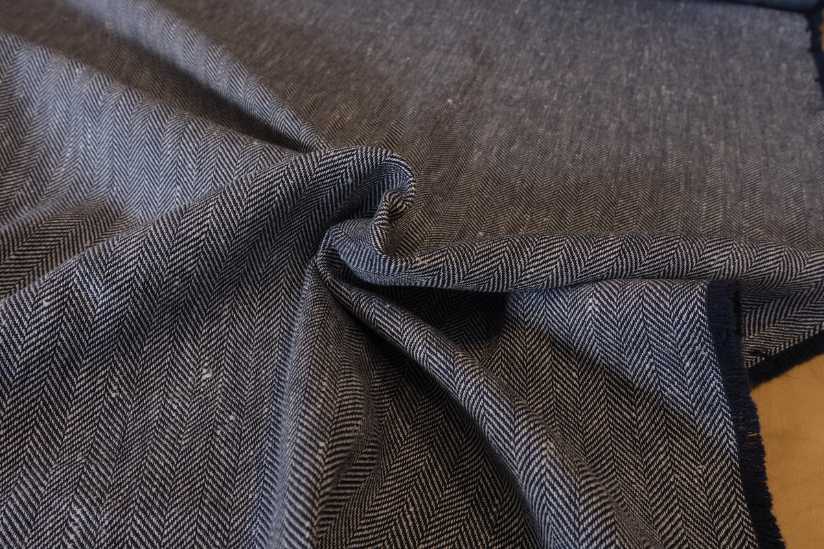 Deadstock 100% Cotton Herringbone (per 1/2 M)