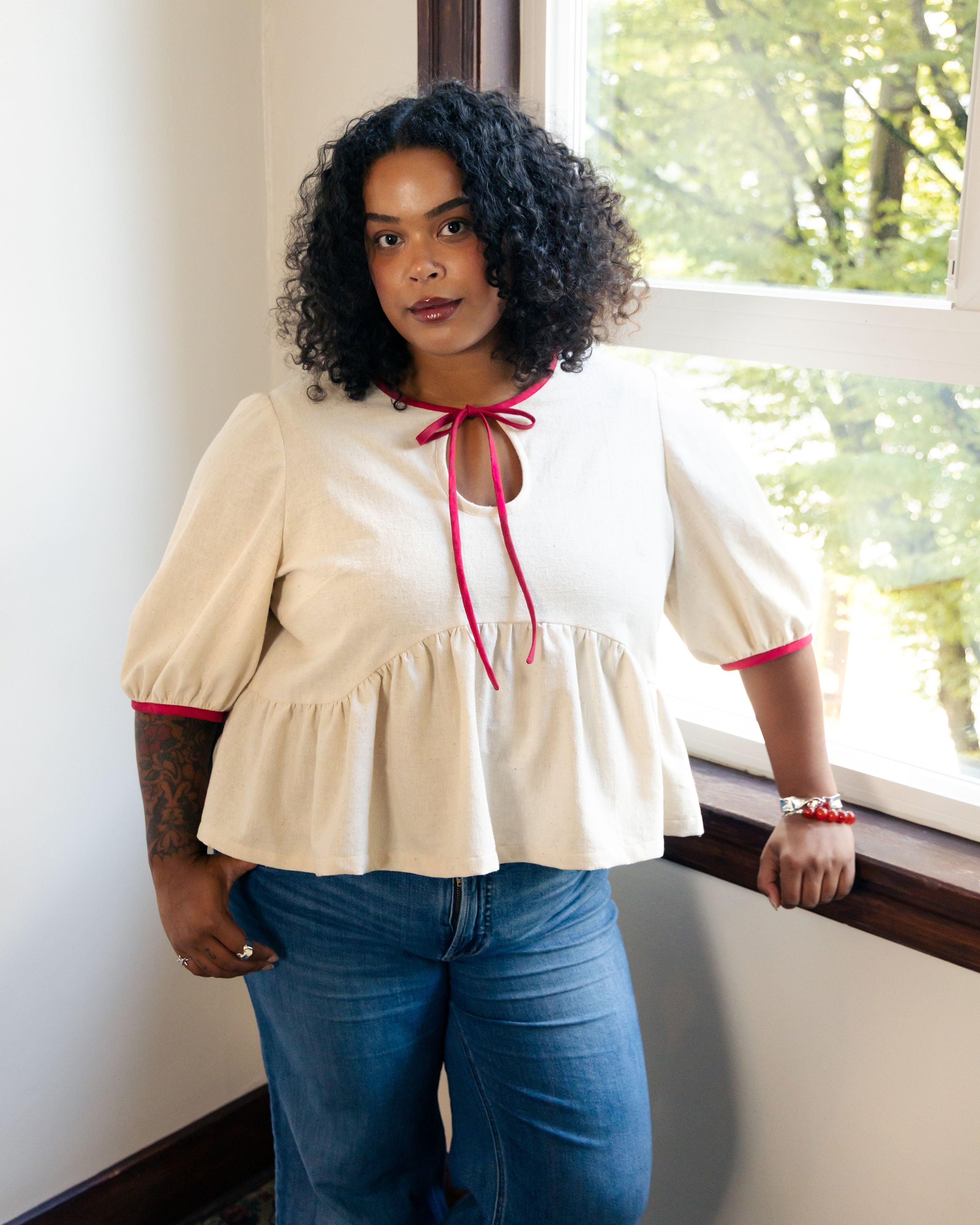 Fortiv Dahlia Top and Dress Sewing Pattern - PDF or Printed