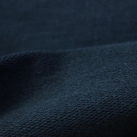 100% Cotton Twill French Terry - Black (per 1/2M)