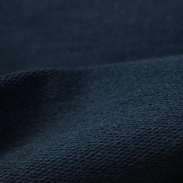 100% Cotton Twill French Terry - Black (per 1/2M)