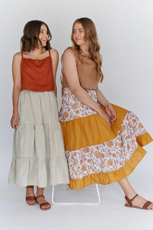 Common Stitch Fawn Skirt Set (Paper Pattern)