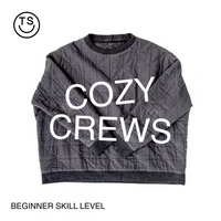 Beginner: Cozy Crewnecks - Tuesdays in February (4, 11, 18)