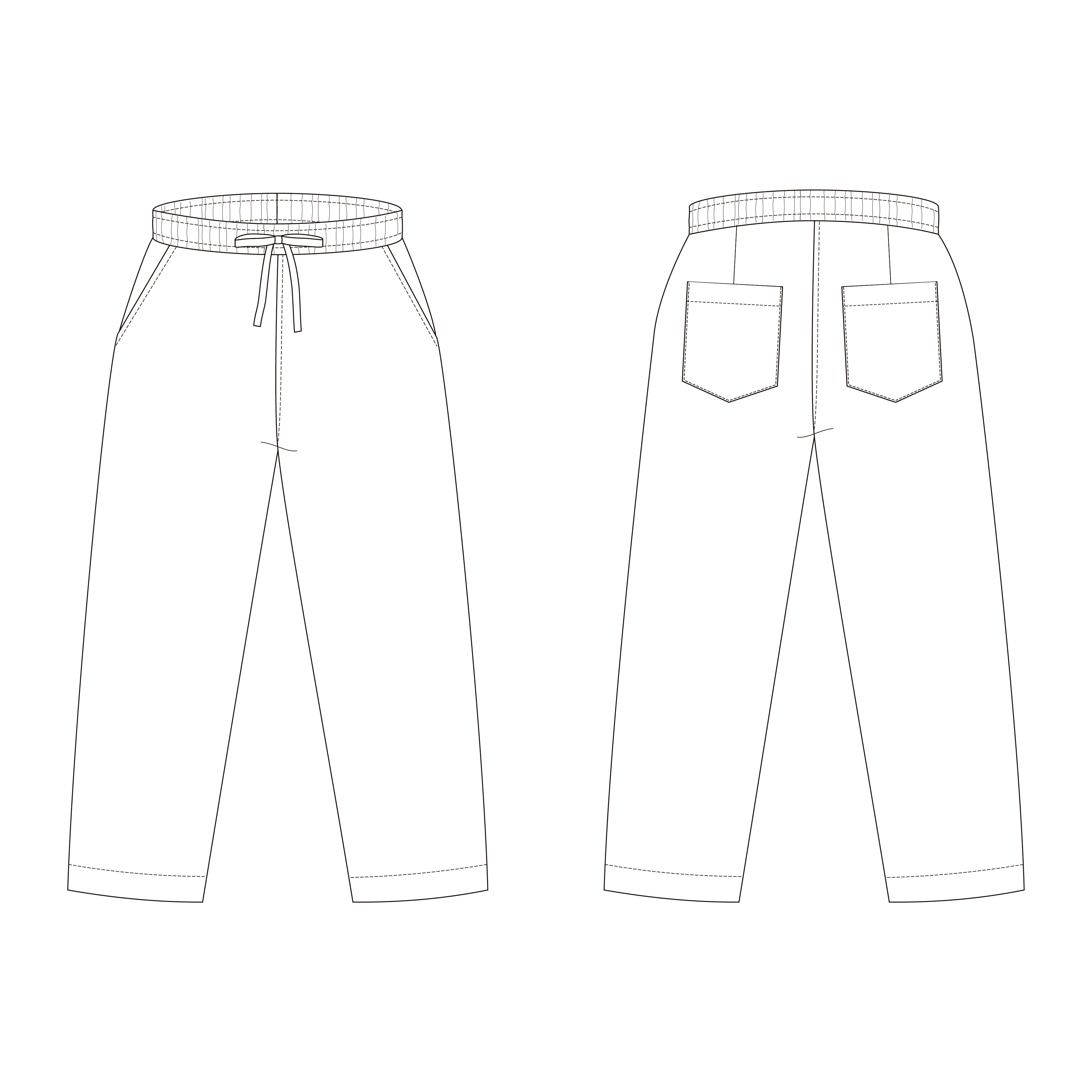 Elbe Textiles Fremantle Pants - Paper Sewing Pattern