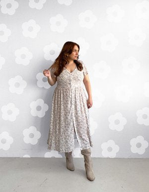 Les Perlines - The Greenwood Dress - PDF Pattern