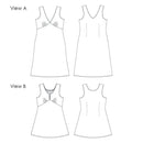 Elbe Textiles Gibbons Slip Dress - Paper Sewing Pattern