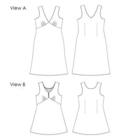 Elbe Textiles Gibbons Slip Dress - Paper Sewing Pattern