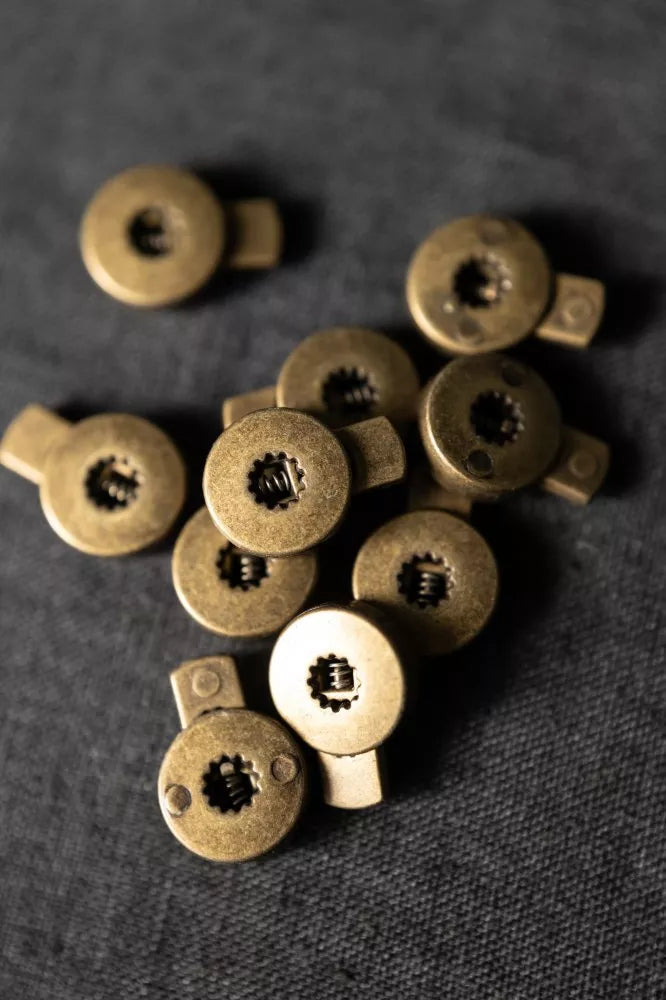Merchant & Mills Old Brass Cord Lock (Each)