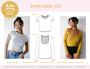 Paradise Patterns Honeygirl Tee - PDF Pattern