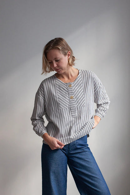 The Modern Sewing Co. French Smock - PDF Pattern