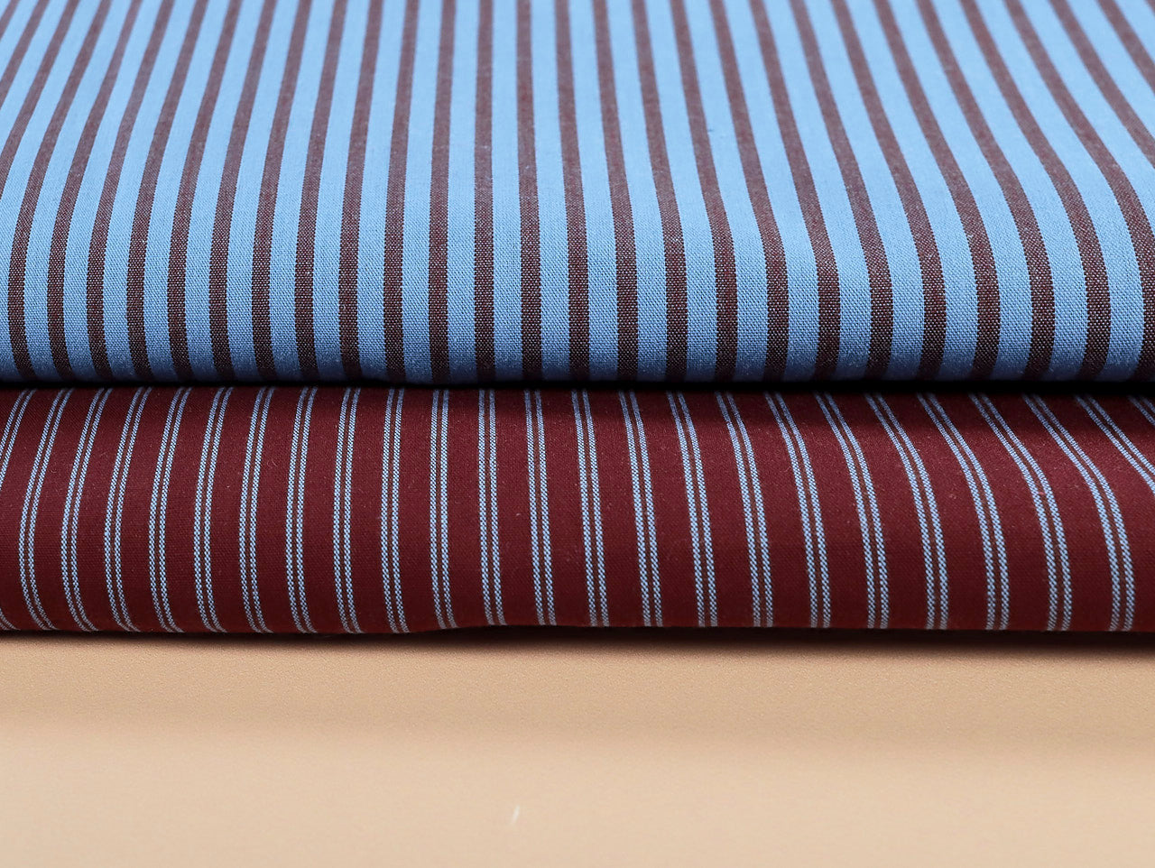 Stripe Cotton Poplin - per 1/2M