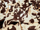 Cow Print Viscose ECOVERO™ Satin - per 1/2M