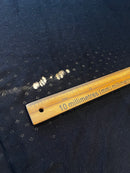 0.5M Remnant - 100% Cotton Pointelle - Black