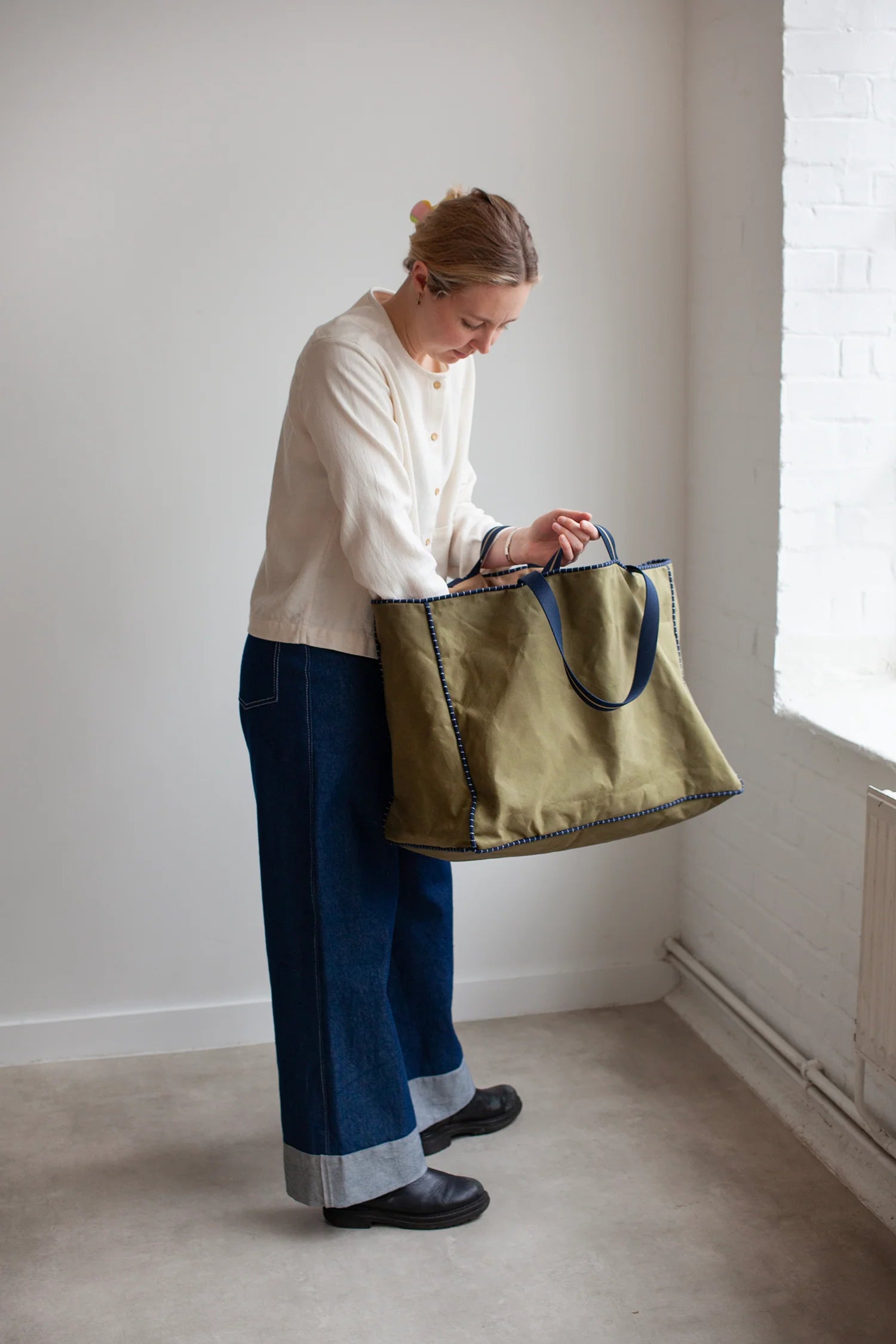 The Modern Sewing Co. Away Tote - PDF or Printed Sewing Pattern