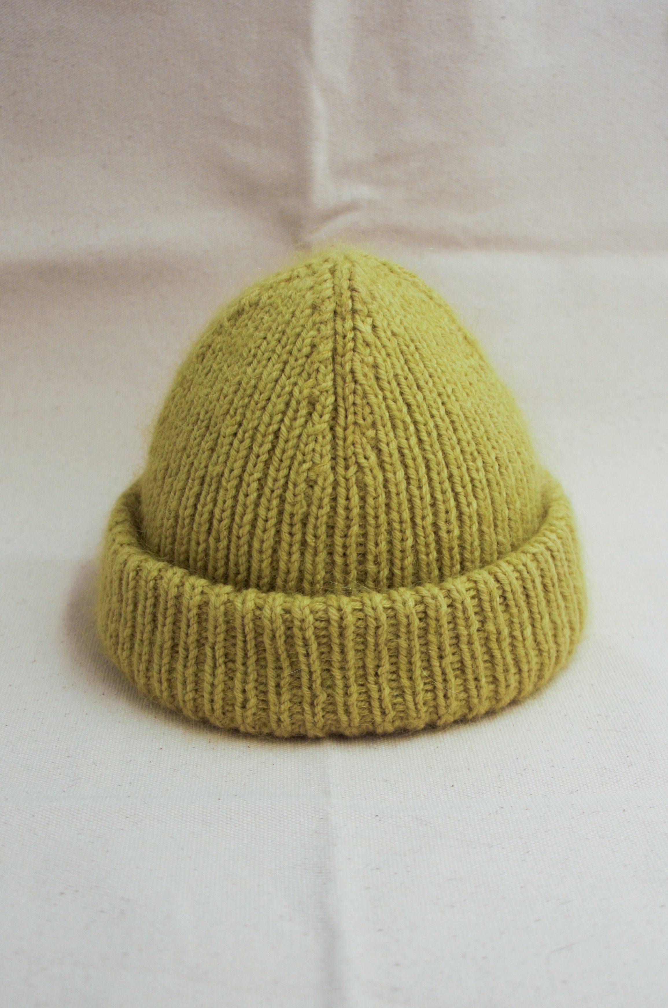 The Sloped Toque Knitting Pattern - Moss Mfg