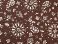 Bandana Print Cotton Denim - per 1/2M
