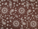 Bandana Print Cotton Denim - per 1/2M