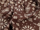 Bandana Print Cotton Denim - per 1/2M