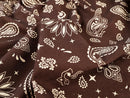 Bandana Print Cotton Denim - per 1/2M