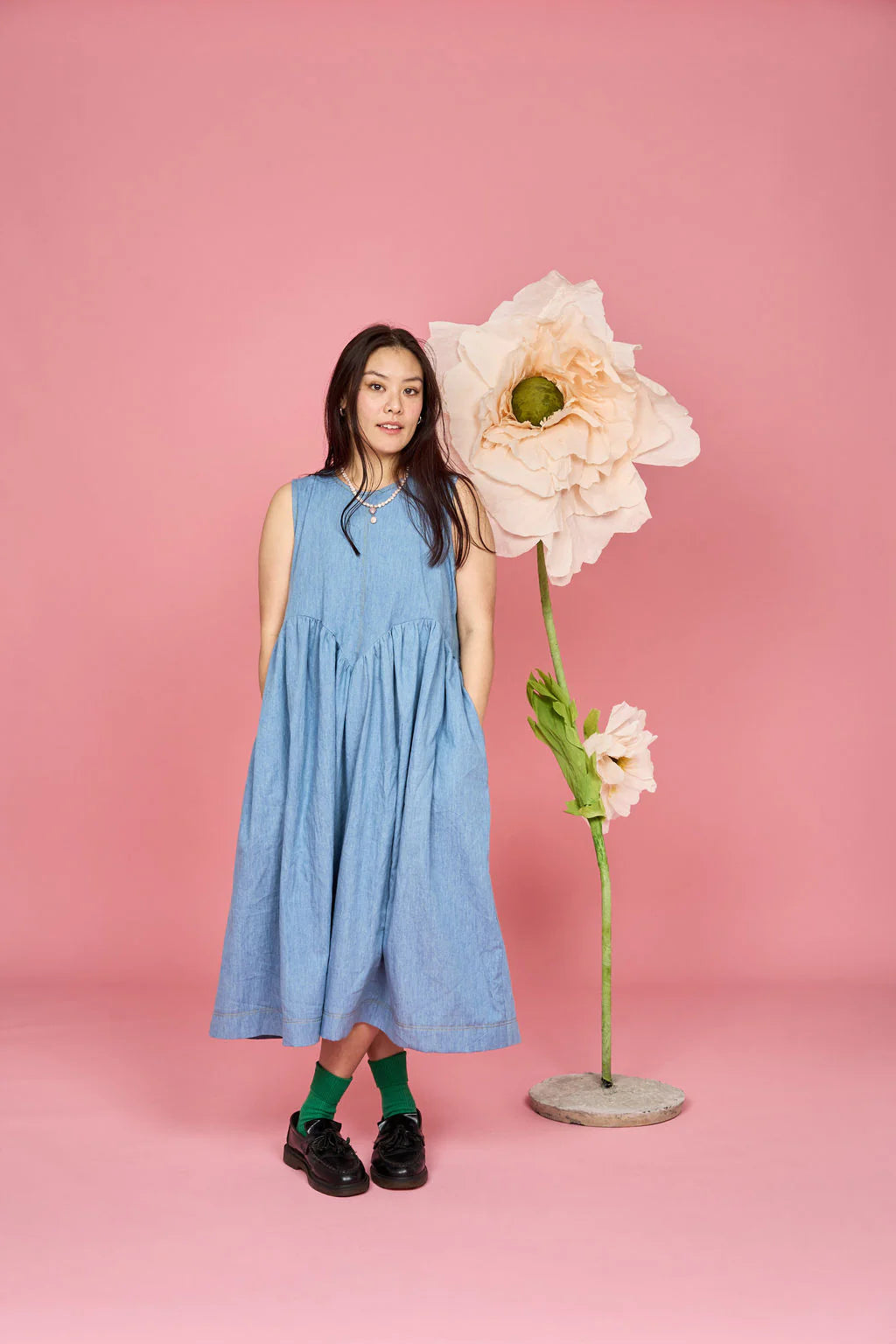 Soft Bodies Studio Petal Dress Sewing Pattern - PDF or Printed