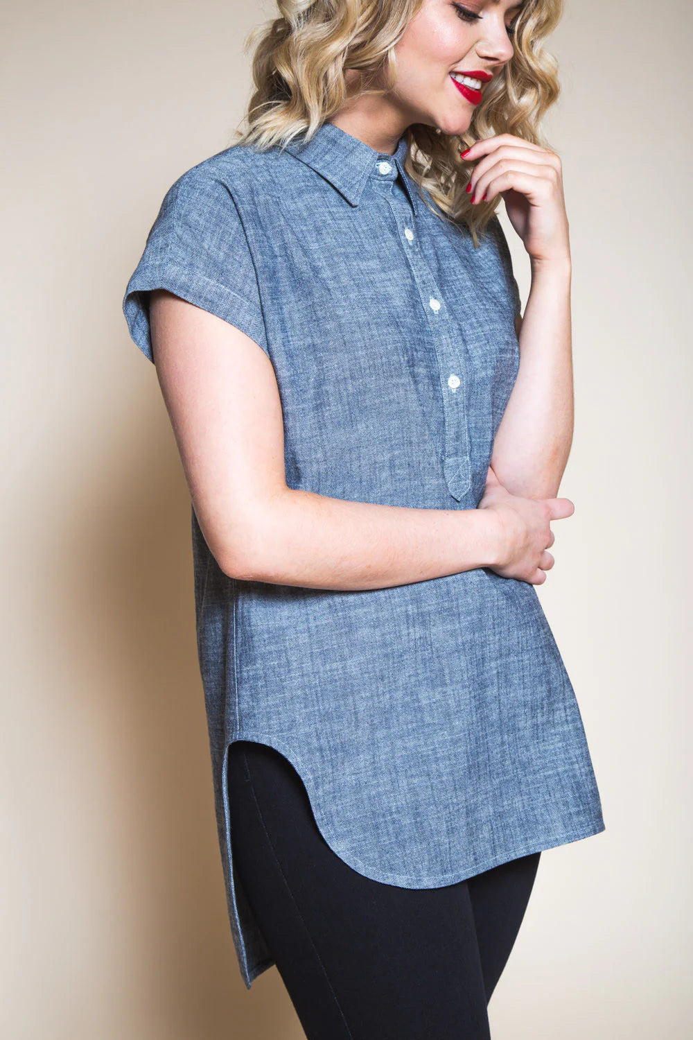 Closet Core Kalle Shirt & Shirtdress (Paper Pattern)