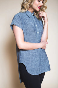Closet Core Kalle Shirt & Shirtdress (Paper Pattern)