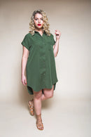 Closet Core Kalle Shirt & Shirtdress (Paper Pattern)