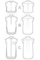 Closet Core Kalle Shirt & Shirtdress (Paper Pattern)