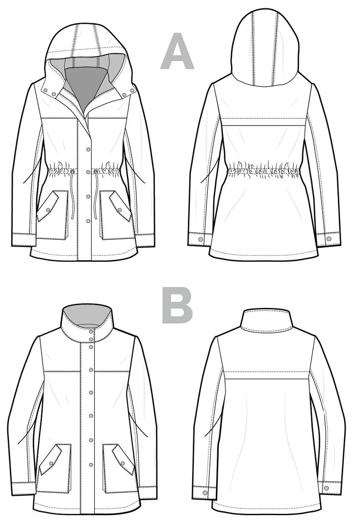 Closet Core Kelly Anorak (Paper Pattern)