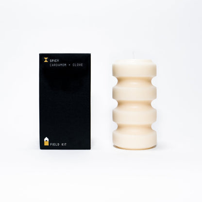 Field Kit Pillar Candle - Spicy