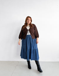 Les Perlines - The Layover Cardigan - PDF Pattern