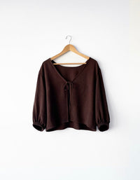 Les Perlines - The Layover Cardigan - PDF Pattern