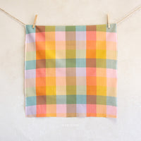 Fableism Happy Checkers Bloom Cotton Fabric (per 1/2 M)