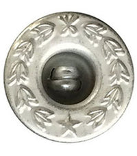 17mm Metal Jeans Button