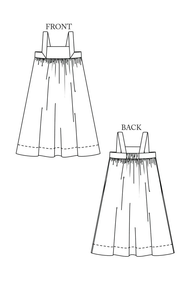 Merchant and Mills Honey Dress - PDF Pattern