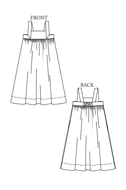 Merchant and Mills Honey Dress - PDF Pattern