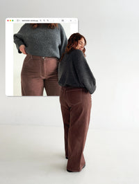 Les Perlines Midtown Jeans - PDF Sewing Pattern