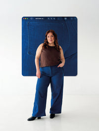 Les Perlines Midtown Jeans - PDF Sewing Pattern