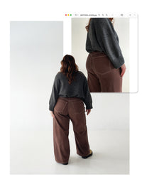 Les Perlines Midtown Jeans - PDF Sewing Pattern