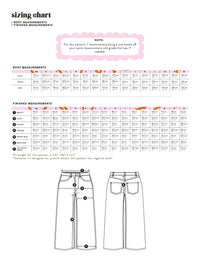 Les Perlines Midtown Jeans - PDF Sewing Pattern