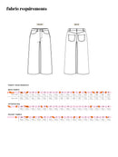 Les Perlines Midtown Jeans - PDF Sewing Pattern