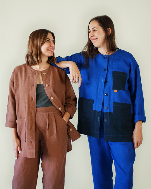 Matchy Matchy Sewing Club Maker's Overshirt - PDF Pattern