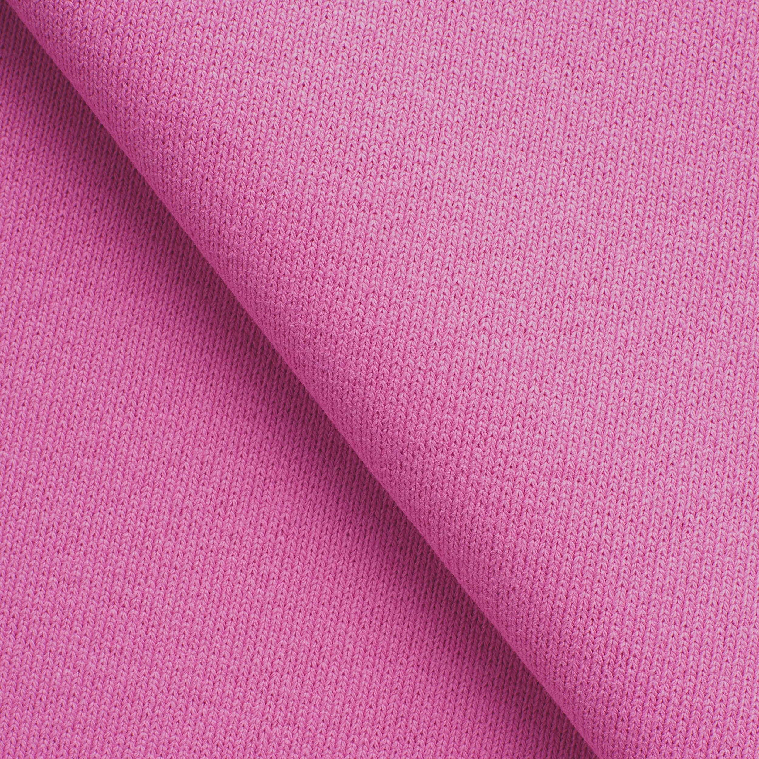 Rose French Terry Matching Rib - 200cm (78") Width -per 10cm