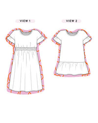 Les Perlines - The Palma Dress - PDF Pattern