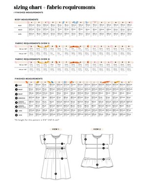 Les Perlines - The Palma Dress - PDF Pattern