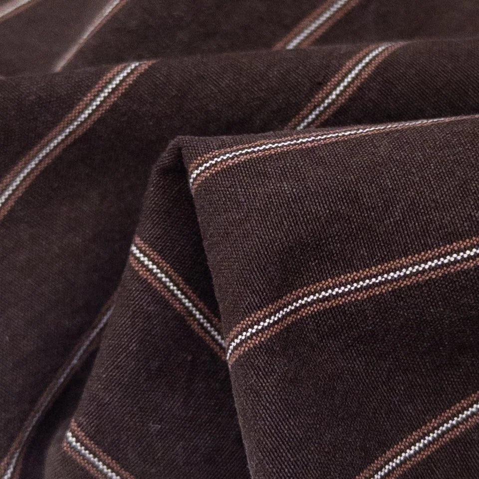 Yarn Dyed Organic Cotton Stripe (per 1/2 M)