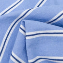 Yarn Dyed Organic Cotton Stripe (per 1/2 M)