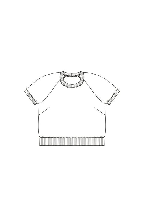 Merchant & Mills - Crew Neck Fielder Addition -  PDF Pattern