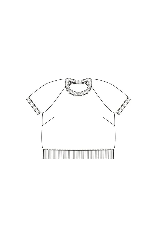 Merchant & Mills - Crew Neck Fielder Addition -  PDF Pattern