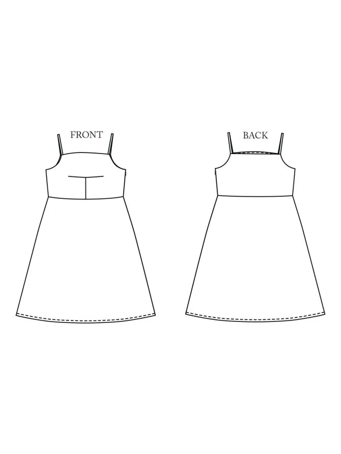 Merchant and Mills Sommer Dress - PDF or Printed Pattern